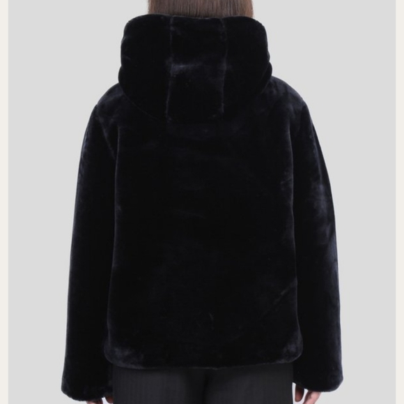 Samsoe Sabal Faux Fur Jacket NWOT - Picture 4 of 10